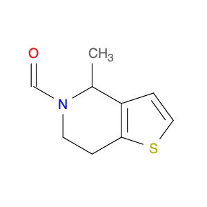 4-Methyl-6,7-dihydrothieno[3,2-c]pyridine-5(4H)-carbaldehyde