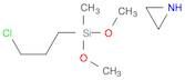 Aziridine, homopolymer, reaction products with (3-chloropropyl)dimethoxymethylsilane