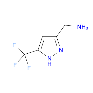 1H-Pyrazole-3-methanamine, 5-(trifluoromethyl)-