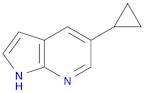 1H-Pyrrolo[2,3-b]pyridine, 5-cyclopropyl-