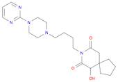 8-Azaspiro[4.5]decane-7,9-dione, 6-hydroxy-8-[4-[4-(2-pyrimidinyl)-1-piperazinyl]butyl]-