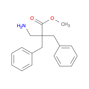 Benzenepropanoic acid, α-(aminomethyl)-α-(phenylmethyl)-, methyl ester