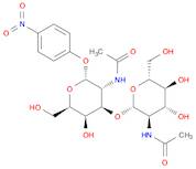 α-D-Galactopyranoside, 4-nitrophenyl 2-(acetylamino)-3-O-[2-(acetylamino)-2-deoxy-β-D-glucopyran...