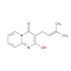 2-Hydroxy-3-(3-methylbut-2-en-1-yl)-4H-pyrido[1,2-a]pyrimidin-4-one