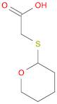 Acetic acid, 2-[(tetrahydro-2H-pyran-2-yl)thio]-