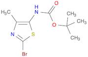 Carbamic acid, N-(2-bromo-4-methyl-5-thiazolyl)-, 1,1-dimethylethyl ester