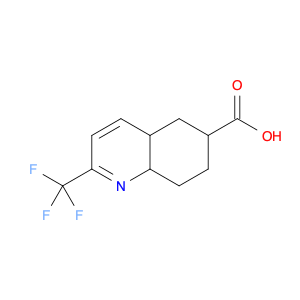 6-Quinolinecarboxylic acid, 4a,5,6,7,8,8a-hexahydro-2-(trifluoromethyl)-