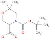 3,4-Morpholinedicarboxylic acid, 6,6-dimethyl-, 4-(1,1-dimethylethyl) ester