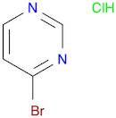 Pyrimidine, 4-bromo-, hydrochloride (1:1)