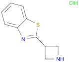 Benzothiazole, 2-(3-azetidinyl)-, hydrochloride (1:1)