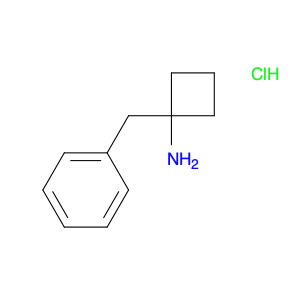 Cyclobutanamine, 1-(phenylmethyl)-, hydrochloride (1:1)