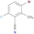 Benzonitrile, 3-bromo-6-fluoro-2-methyl-