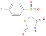 2,4-Thiazolidinedione, 5-[(4-fluorophenyl)sulfonyl]-