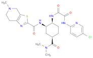 EthanediaMide, N1-(5-chloro-2-pyridinyl)-N2-[(1S,2R,4R)-4-[(diMethylaMino)carbonyl]-2-[[(4,5,6,7...