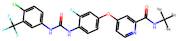 2-Pyridinecarboxamide, 4-[4-[[[[4-chloro-3-(trifluoromethyl)phenyl]amino]carbonyl]amino]-3-fluor...