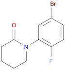 2-Piperidinone, 1-(5-bromo-2-fluorophenyl)-