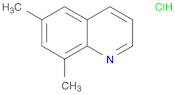 Quinoline, 6,8-dimethyl-, hydrochloride (1:1)