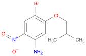 Benzenamine, 4-bromo-5-(2-methylpropoxy)-2-nitro-