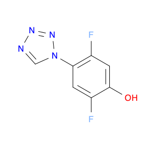 Phenol, 2,5-difluoro-4-(1H-tetrazol-1-yl)-