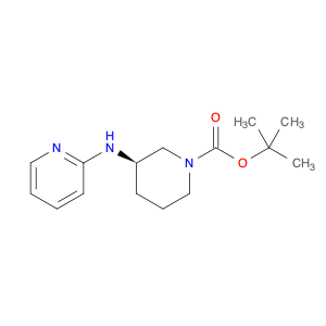 1-Piperidinecarboxylic acid, 3-(2-pyridinylamino)-, 1,1-dimethylethyl ester, (3R)-