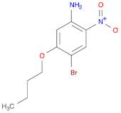 Benzenamine, 4-bromo-5-butoxy-2-nitro-