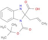 1H-Benzimidazole-1,2-dicarboxylic acid, 2,3-dihydro-2-(2-propen-1-yl)-, 1-(1,1-dimethylethyl) ester