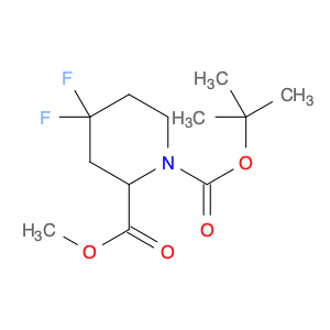 1,2-Piperidinedicarboxylic acid, 4,4-difluoro-, 1-(1,1-dimethylethyl) 2-methyl ester