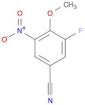 Benzonitrile, 3-fluoro-4-methoxy-5-nitro-