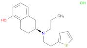 1-Naphthalenol, 5,6,7,8-tetrahydro-6-[propyl[2-(2-thienyl)ethyl]amino]-, hydrochloride (1:1), (6S)-