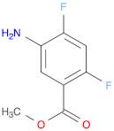 Benzoic acid, 5-amino-2,4-difluoro-, methyl ester