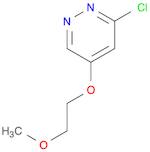 Pyridazine, 3-chloro-5-(2-methoxyethoxy)-