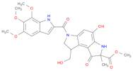 Benzo[1,2-b:4,3-b']dipyrrole-2-carboxylic acid, 1,2,3,6,7,8-hexahydro-4-hydroxy-8-(hydroxymethyl)-…