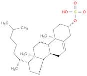 Cholest-5-en-3-ol (3β)-, hydrogen sulfate