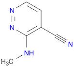 4-Pyridazinecarbonitrile, 3-(methylamino)-