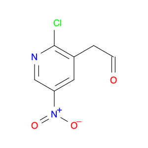 3-Pyridineacetaldehyde, 2-chloro-5-nitro-