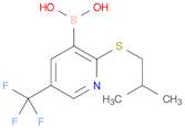 Boronic acid, B-[2-[(2-methylpropyl)thio]-5-(trifluoromethyl)-3-pyridinyl]-