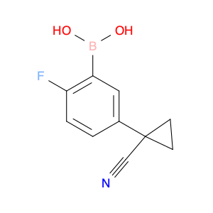 Boronic acid, B-[5-(1-cyanocyclopropyl)-2-fluorophenyl]-