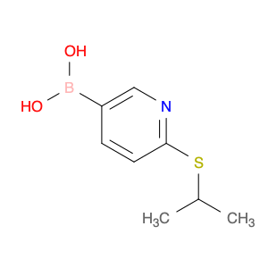 Boronic acid, B-[6-[(1-methylethyl)thio]-3-pyridinyl]-