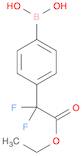 Benzeneacetic acid, 4-borono-α,α-difluoro-, 1-ethyl ester