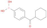 Boronic acid, B-[4-(cyclohexylcarbonyl)phenyl]-