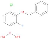 Boronic acid, B-[4-chloro-2-fluoro-3-(phenylmethoxy)phenyl]-