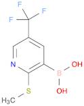 Boronic acid, B-[2-(methylthio)-5-(trifluoromethyl)-3-pyridinyl]-