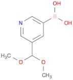 Boronic acid, B-[5-(dimethoxymethyl)-3-pyridinyl]-