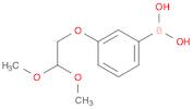 Boronic acid, B-[3-(2,2-dimethoxyethoxy)phenyl]-