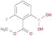 Benzoic acid, 2-borono-6-fluoro-, 1-methyl ester