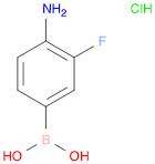 Boronic acid, B-(4-amino-3-fluorophenyl)-, hydrochloride (1:1)