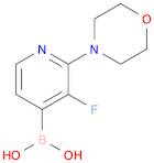 Boronic acid, B-[3-fluoro-2-(4-morpholinyl)-4-pyridinyl]-