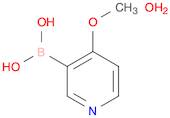 Boronic acid, B-(4-methoxy-3-pyridinyl)-, hydrate (1:1)