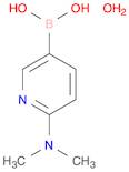 Boronic acid, B-[6-(dimethylamino)-3-pyridinyl]-, hydrate (1:1)