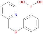 Boronic acid, B-[3-(2-pyridinylmethoxy)phenyl]-